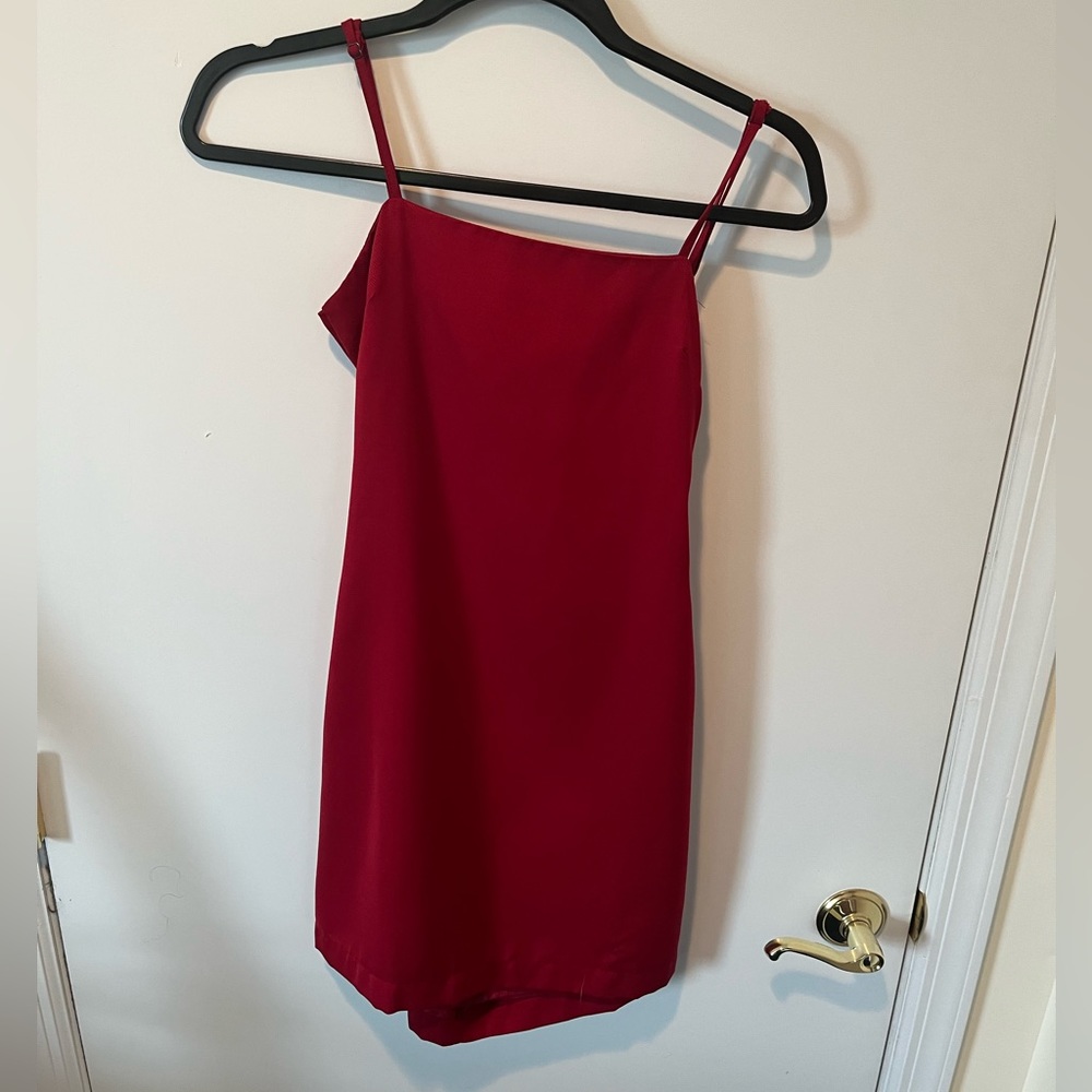Red dress size small from Lulus